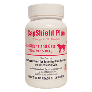 [291023] CapShield Plus for Cats 7-15 lb - 6 ct