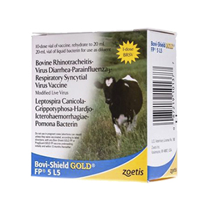 [10009725] Bovi-Shield GOLD FP 5 L5 10 Dose - 20 mL (Keep Refrigerated)
