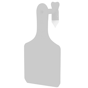 [Y0301025] Y-Tag Calf White Blank (25 Pack)
