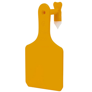 [Y0303025] Y-Tags Calf Orange Blank (25 Pack)