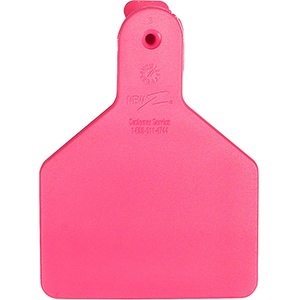 [9053616] Z Tags No-Snag Calf Ear Tags - Pink Blank (25 Pack)