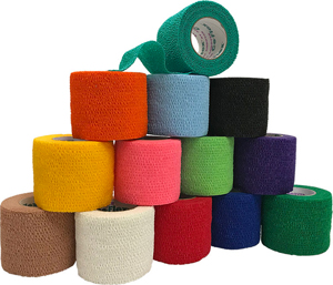 [BWI 703730] Co-Flex Vet 4 In x 5 Yd Roll - Rainbow Pack