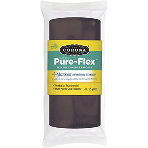 [0997069944] Manna Pro Corona Pure-Flex Wrap - 4" x 5', Black