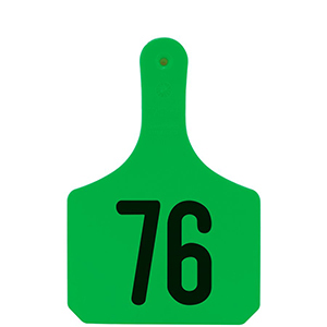 [Y0510076] Y-Tag Cow Green Laser, 76-100