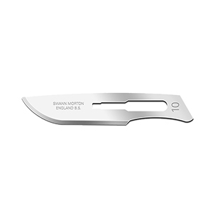[618310] Swann-Morton Stainless Steel Blades #10 (100 Pack)