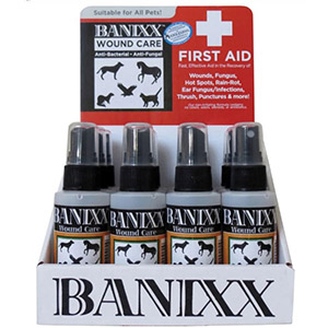 [075006] Banixx Wound Care Travel Kit Display 12 ct - 2 oz