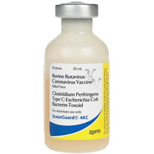 [10003974] ScourGuard 4KC Cattle Vaccine 10 Dose - 20 mL (Keep Refrigerated)