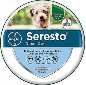 [B81857944] Seresto Flea & Tick Collar for Dogs Under 18 lb