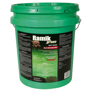 [116305] Ramik Green Bait Packs, 1/2" - 60 x 4 oz (15 lb) Bucket