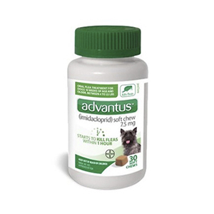 [85274333] Advantus Flea Treatment Soft Chews for Dogs 4-22 lb - (30 Pack)