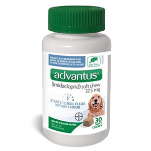 [85274422] Advantus Flea Treatment Soft Chews for Dogs 23-110 lb - (30 Pack)