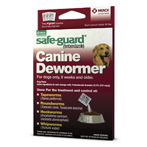[040694] Safe-Guard Canine 3-Day Dose - 4 g