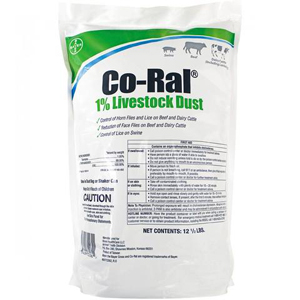 [80772262] Co-Ral 1% Livestock Dust - 12.5 lb