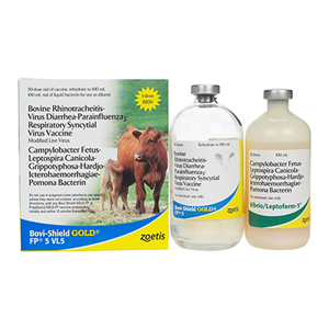 [10003308] Bovi-Shield GOLD FP 5 VL5 50 Dose - 100 mL (Keep Refrigerated)