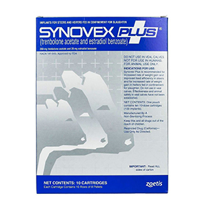 [10004137] Synovex Plus Cattle Implants - 10 dose