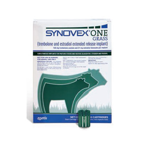 [10014346] Synovex One Grass Cattle Implants - 100 dose