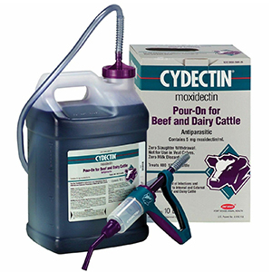 [81126968] Cydectin Cattle Pour-On Dewormer - 10 L