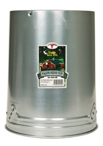 [9140] Little Giant Poultry Feeder Tube 30 lb