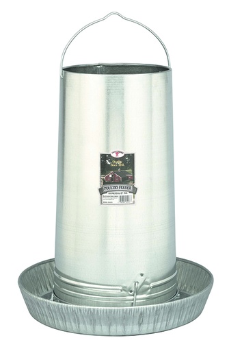 [914273] Little Giant Hanging Metal Poultry Feeder 40 lb