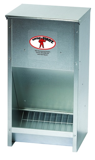 [171267] Little Giant Galvanized High Capacity Poultry Feeder