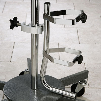 [IV-44] Clinton, IV Pole Accessory, Oxygen Cylinder Holder