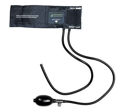 [12-2241] Sphygmomanometer Cuff - 2-tube Cuff ONLY - Infant