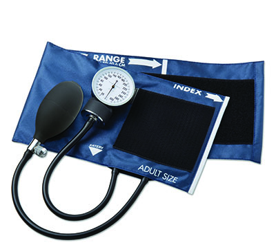 [12-2250-25] Sphygmomanometer - Pocket - Aneroid Type with Adult Cuff, 25-pack