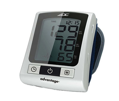 [77-0015] ADC Advantage Wrist Digital Blood Pressure Monitor, Basic