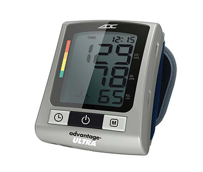 [77-0016] ADC Advantage Wrist Digital Blood Pressure Monitor, Ultra