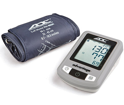 [77-0017] ADC Advantage Automatic Digital Blood Pressure Monitor, Adult, Navy