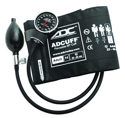 [77-0025] ADC Diagnostix Pocket Aneroid Sphyg, Adult, Black