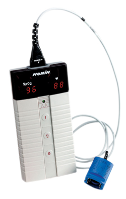 [12-1912] Nonin Pulse Oximeter - Fingertip with Handheld Monitor - 8500 series