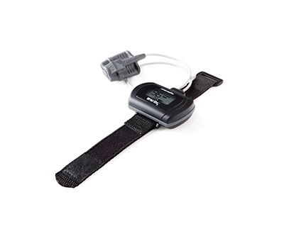[12-1914] Nonin Pulse Oximeter - Fingertip with Wristwatch - WristOx 3150