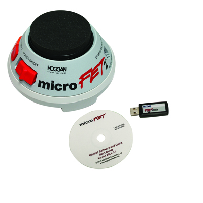 [12-0381WC] MicroFET2 MMT handheld dynamometer with clinic software