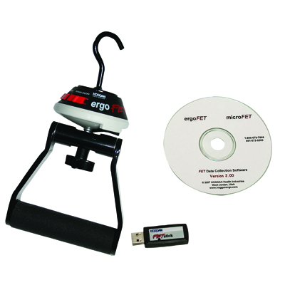 [12-0461WD] ErgoFET MMT handheld dynamometer with data collection software