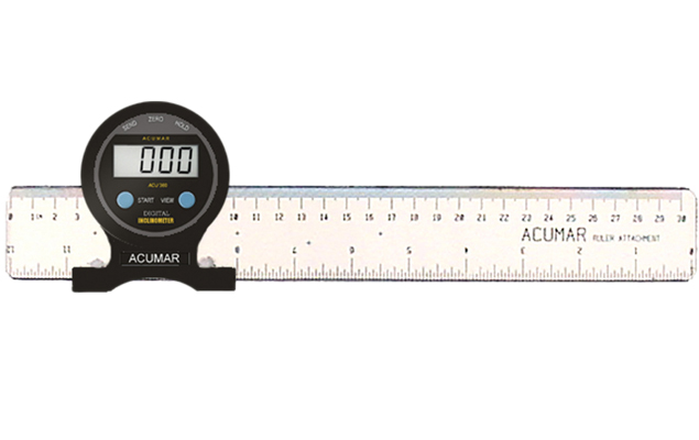 [12-1064] Acumar Inclinometer - Accessory - Ruler