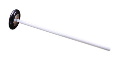 [12-5039] ADC Queen's Square Neurological Hammer, 12-1/4", Black