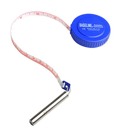 [12-1201-25] Baseline Measurement Tape with Gulick Attachment, 60 inch, 25-pack