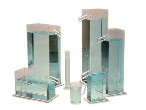 [12-3508] Baseline Volumetric Measuring Device - large partial leg set, 8x13x16 inch cavity