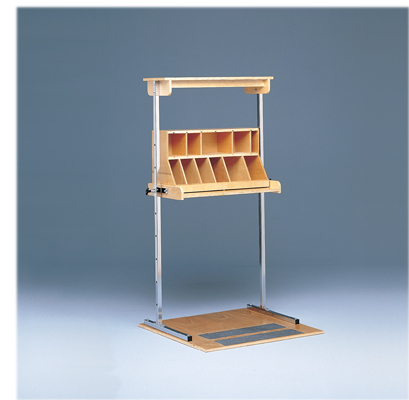 [55-1040] Work Hardening - Adjustable Height Shelf Assembly with Sorting Bin