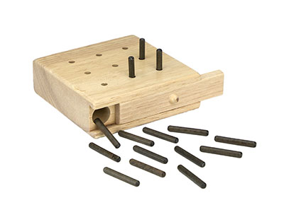 [12-3141] Baseline 9 Hole Pegboard