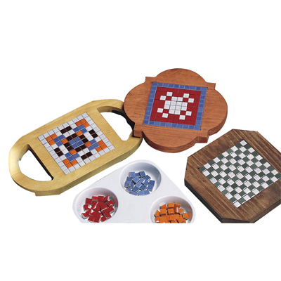 [12-3164] Allen Diagnostic Module Tile Trivets, Pack of 6