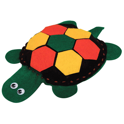[12-3165] Allen Diagnostic Module Felt Turtle, Pack of 6