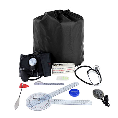 [12-0900] PT Student Kit with standard items. 72" gait belt