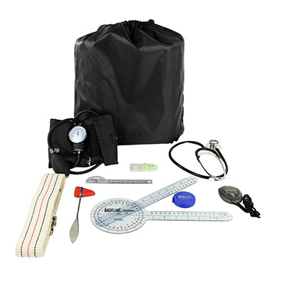 [12-0902] PT Student Kit with standard items. 72" gait belt