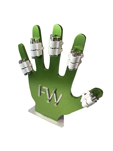 [10-0471] FingerWeights, 5-Finger Set, White