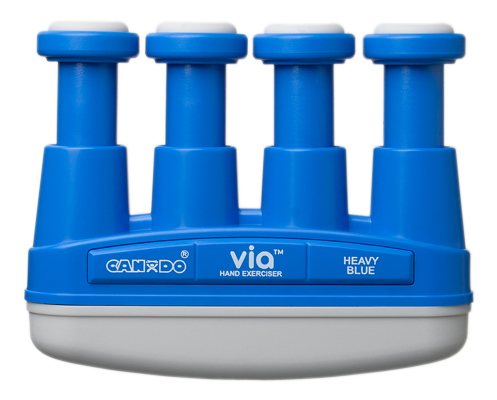 [10-0738] CanDo Via hand exerciser - Blue, heavy - Finger ( 5.5 lb) / Hand (22.0 lb)