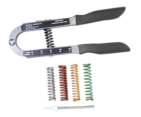 [10-0815] Power Hand Grip - Pro - 5-spring variable tension (5 - 150 lb)