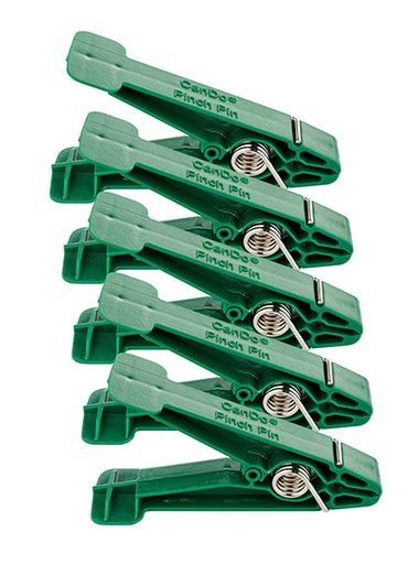 [10-0843] CanDo Graded Pinch Finger Exerciser, Replacement Pinch Pins, Set of 5, Green (Medium)
