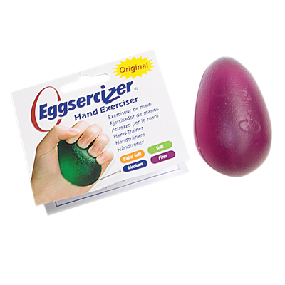 [10-1293] Eggsercizer Hand Exerciser - Purple, firm